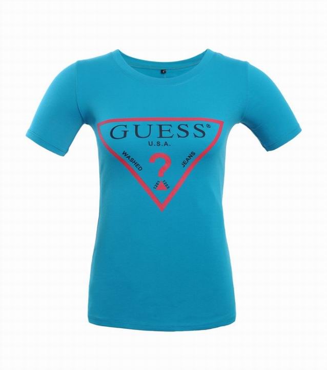 Guess short round collar T woman S-XL-004